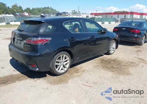 2016 Lexus Ct 200H из США, поврежденный, VIN JTHKD5BH1G2260532